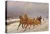 Troika in the Snow-Otto Eerelman-Stretched Canvas