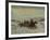 Troika on a Winter Road, End 1860s-Early 1870s-Nikolai Yegorovich Sverchkov-Framed Giclee Print