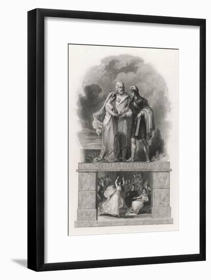 Troilus and Cressida-null-Framed Art Print