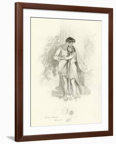 Troilus and Cressida-Joseph Kenny Meadows-Framed Giclee Print