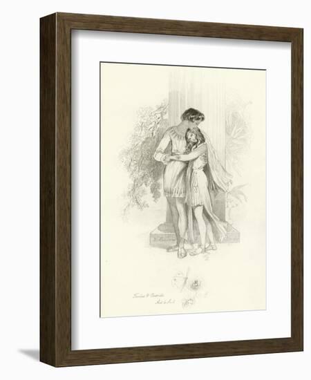 Troilus and Cressida-Joseph Kenny Meadows-Framed Giclee Print