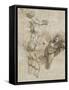 Trois angelots-Federico Barocci-Framed Stretched Canvas