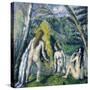 Trois Baigneuses (Three Bather)-Paul Cézanne-Stretched Canvas