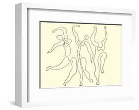 Trois Danseuses, c.1924-Pablo Picasso-Framed Serigraph