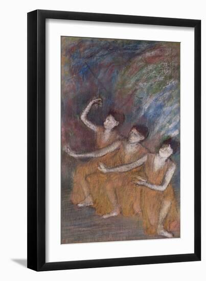 Trois Danseuses-Edgar Degas-Framed Giclee Print