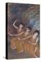 Trois Danseuses-Edgar Degas-Stretched Canvas