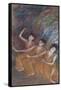 Trois Danseuses-Edgar Degas-Framed Stretched Canvas