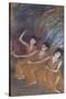 Trois Danseuses-Edgar Degas-Stretched Canvas