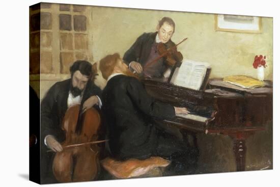 Trois Musiciens, c.1906-Henry Caro-Delvaille-Stretched Canvas