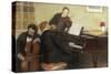 Trois Musiciens, c.1906-Henry Caro-Delvaille-Stretched Canvas