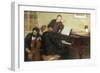 Trois Musiciens, c.1906-Henry Caro-Delvaille-Framed Premium Giclee Print