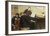 Trois Musiciens, c.1906-Henry Caro-Delvaille-Framed Giclee Print