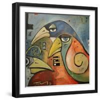 Trois Oiseaux-Tim Nyberg-Framed Premium Giclee Print