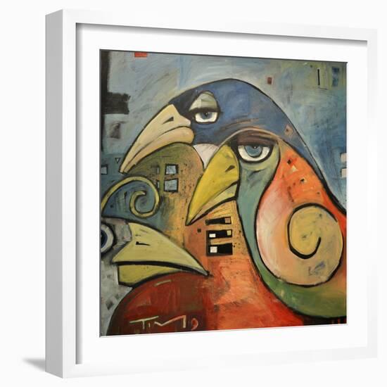 Trois Oiseaux-Tim Nyberg-Framed Premium Giclee Print