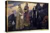 Trois Reines Du Royaume Souterrain. Peinture De Viktor Mikhaylovich Vasnetsov (1848-1926), Huile Su-Victor Mikhailovich Vasnetsov-Stretched Canvas