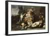 Trois singes voleurs de fruits-Frans Snyders-Framed Giclee Print