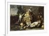 Trois singes voleurs de fruits-Frans Snyders-Framed Giclee Print