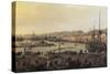 Troisième vue de Toulon, vue du vieux port, prise du côté des magasins au vivres-Claude Joseph Vernet-Stretched Canvas