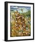 Trojan Cats-Bill Bell-Framed Giclee Print