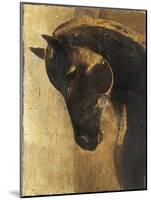Trojan Horse II Gold-Albena Hristova-Mounted Art Print