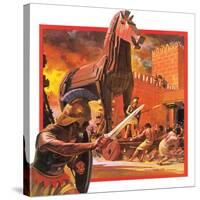 Trojan Horse-Andrew Howat-Stretched Canvas