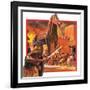 Trojan Horse-Andrew Howat-Framed Giclee Print