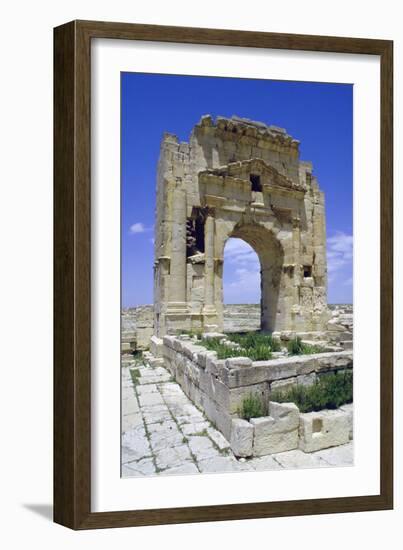 Trojans Arch, Maktar, Tunisia-Vivienne Sharp-Framed Photographic Print