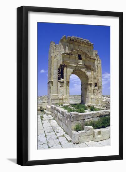 Trojans Arch, Maktar, Tunisia-Vivienne Sharp-Framed Photographic Print