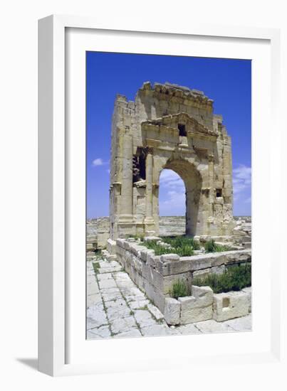 Trojans Arch, Maktar, Tunisia-Vivienne Sharp-Framed Photographic Print