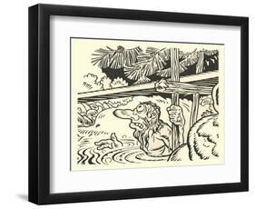 Troll Bridge-Hauman-Framed Art Print