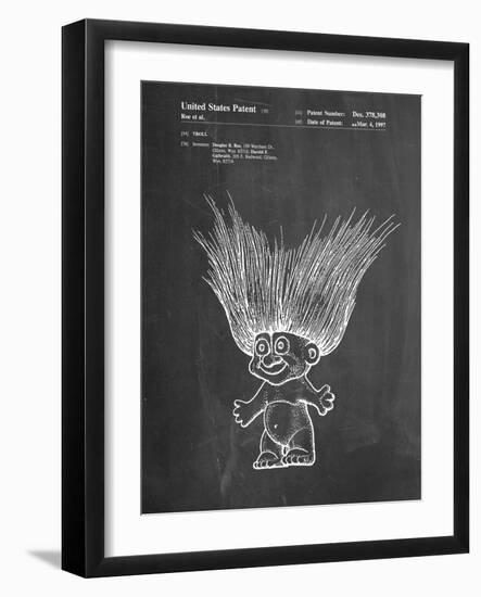 Troll Doll Patent-null-Framed Art Print