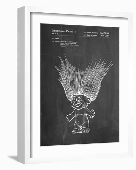 Troll Doll Patent-null-Framed Art Print