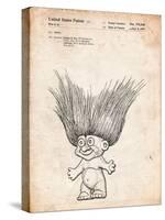 Troll Doll Patent-Cole Borders-Stretched Canvas