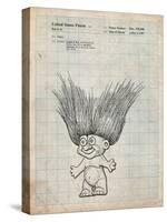 Troll Doll Patent-Cole Borders-Stretched Canvas