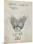Troll Doll Patent-Cole Borders-Mounted Art Print