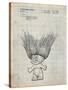 Troll Doll Patent-Cole Borders-Stretched Canvas