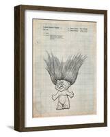 Troll Doll Patent-Cole Borders-Framed Art Print