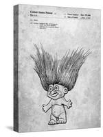 Troll Doll Patent-Cole Borders-Stretched Canvas