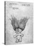 Troll Doll Patent-Cole Borders-Stretched Canvas