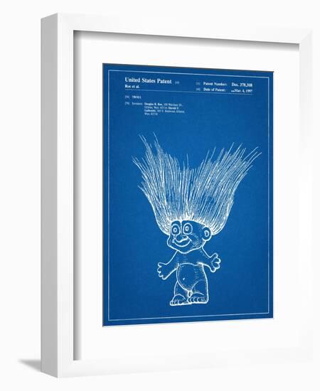 Troll Doll Patent-null-Framed Art Print