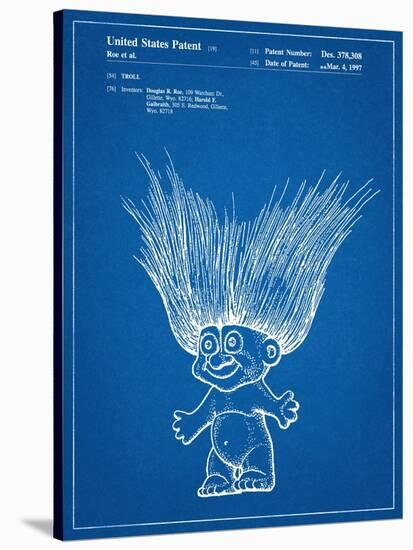 Troll Doll Patent-null-Stretched Canvas