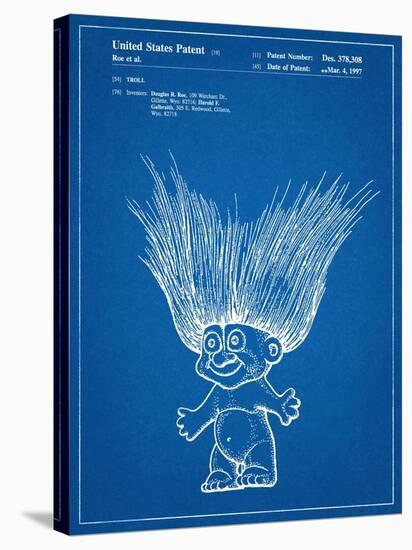 Troll Doll Patent-null-Stretched Canvas