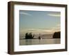 Troller at Sunset, Southeast Alaska Near Ketchikan, Usa-Savanah Stewart-Framed Photographic Print