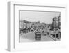 Trolley Cars Driving through Las Vegas-null-Framed Photographic Print