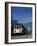 Trolley in Motion, San Francisco, CA-Mitch Diamond-Framed Photographic Print