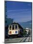 Trolley in Motion, San Francisco, CA-Mitch Diamond-Mounted Photographic Print