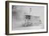 Trolley Snowplow Pushes Ahead in Heavy Snowfall on New York Streets-null-Framed Art Print