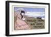 Trolley Trips on a Bay State Triangle-Charles H. Woodbury-Framed Art Print