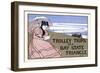 Trolley Trips On A Bay State Triangle-Charles H Woodbury-Framed Premium Giclee Print