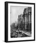 Trolleys Making their Way Along Randolph Street-null-Framed Photographic Print